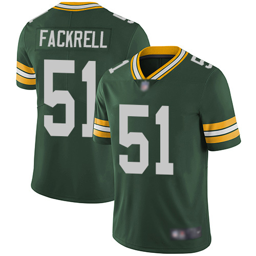 Green Bay Packers Limited Green Men 51 Fackrell Kyler Home Jersey Nike NFL Vapor Untouchable